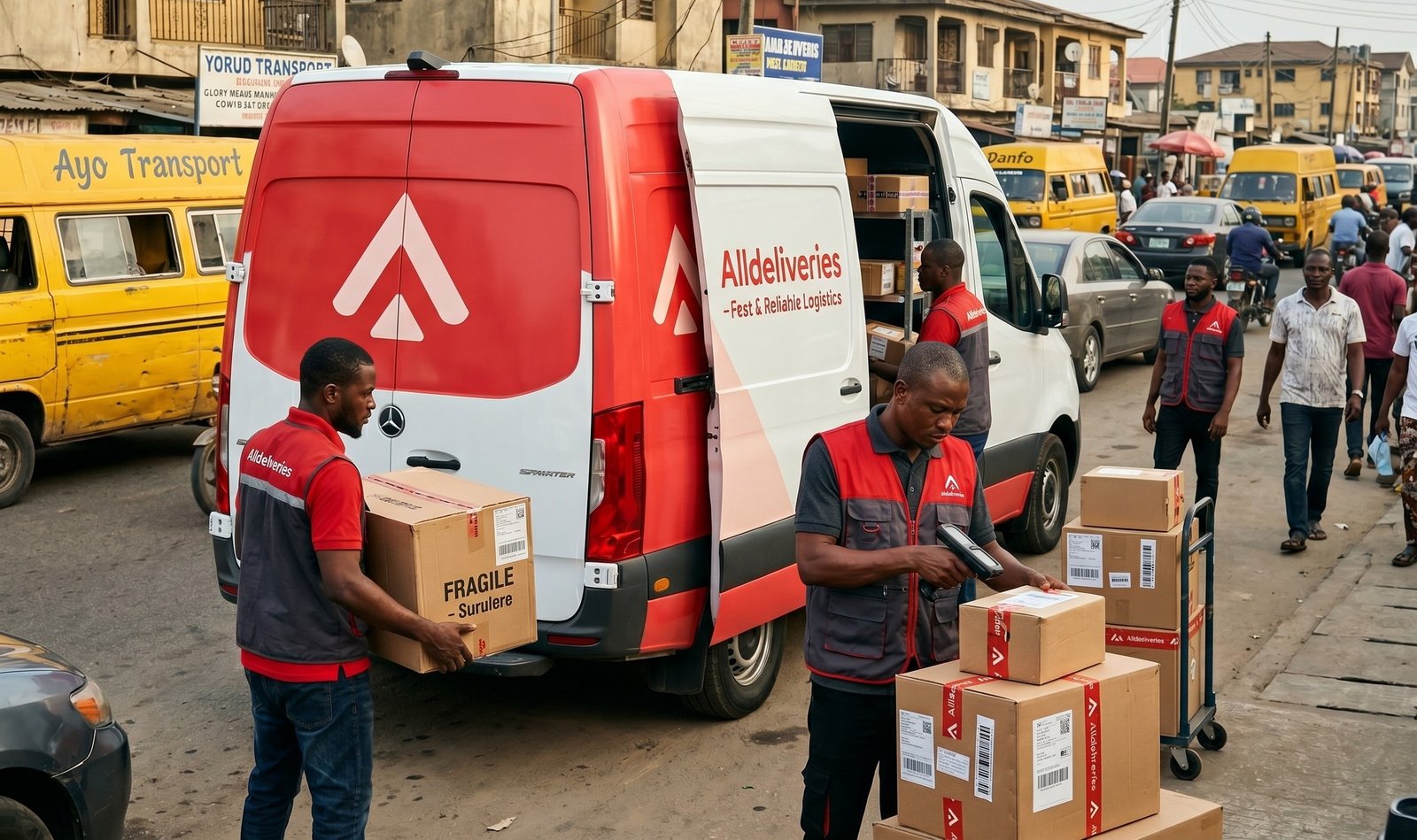 Hire Delivery Vans & Logistics Vehicles in Lagos Today