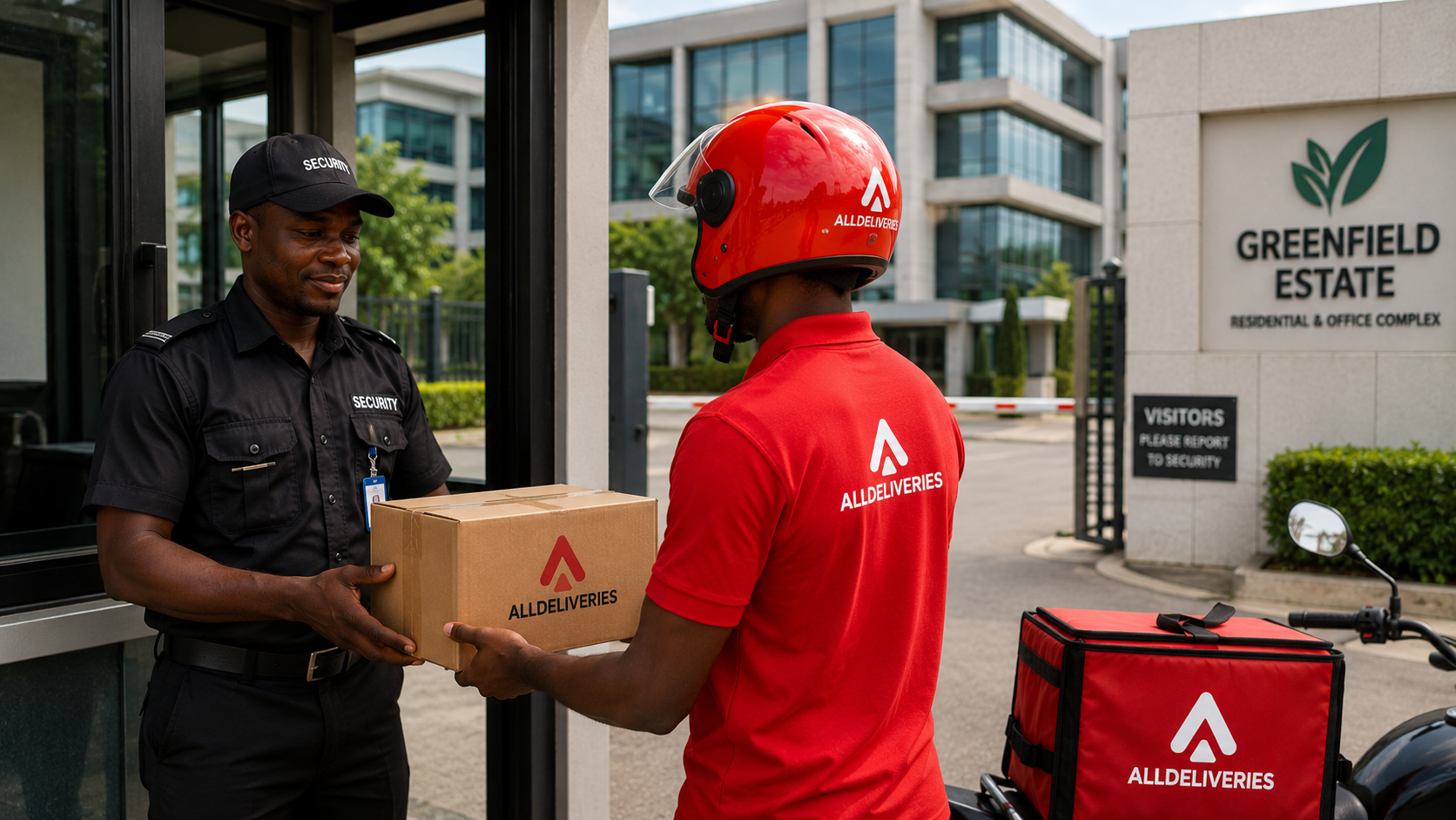 How to Deliver to Offices and Gated Estates Without Wasting Time